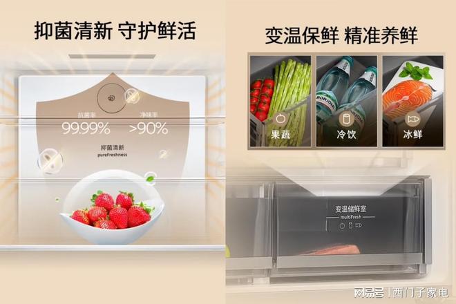 门子家电携京东发无界平嵌法式多门冰箱晶耀尊龙凯时新版APP自在嵌入净享鲜活：西(图3)