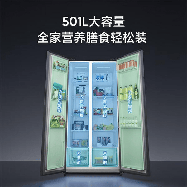 米家与松下全方位对比助你轻松决策！尊龙凯时app冰箱选购指南：小米(图5)